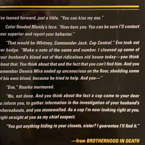 Brotherhood in Death. Crime mystery. Nora Roberts - Picture 2 of 4